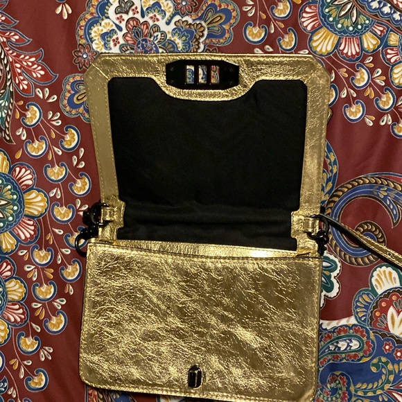 Rebecca Minkoff Chevron Quilted Small Love Crossbody - Picture 2 of 6